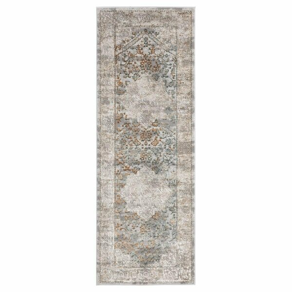 United Weavers Of America Emojy Lola Multi Color Runner Rug, 2 ft. 7 in. x 7 ft. 4 in. 2640 40475 28E